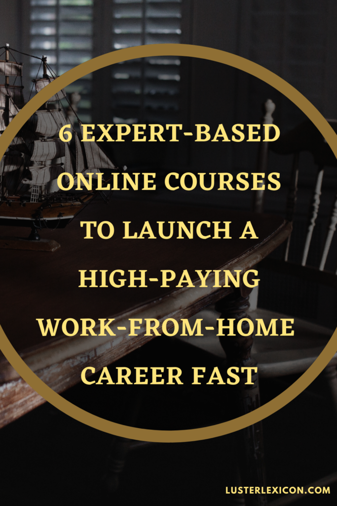 courses for work from home jobs