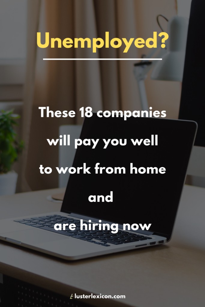 These 18 companies will pay you well to work from home and are hiring now
